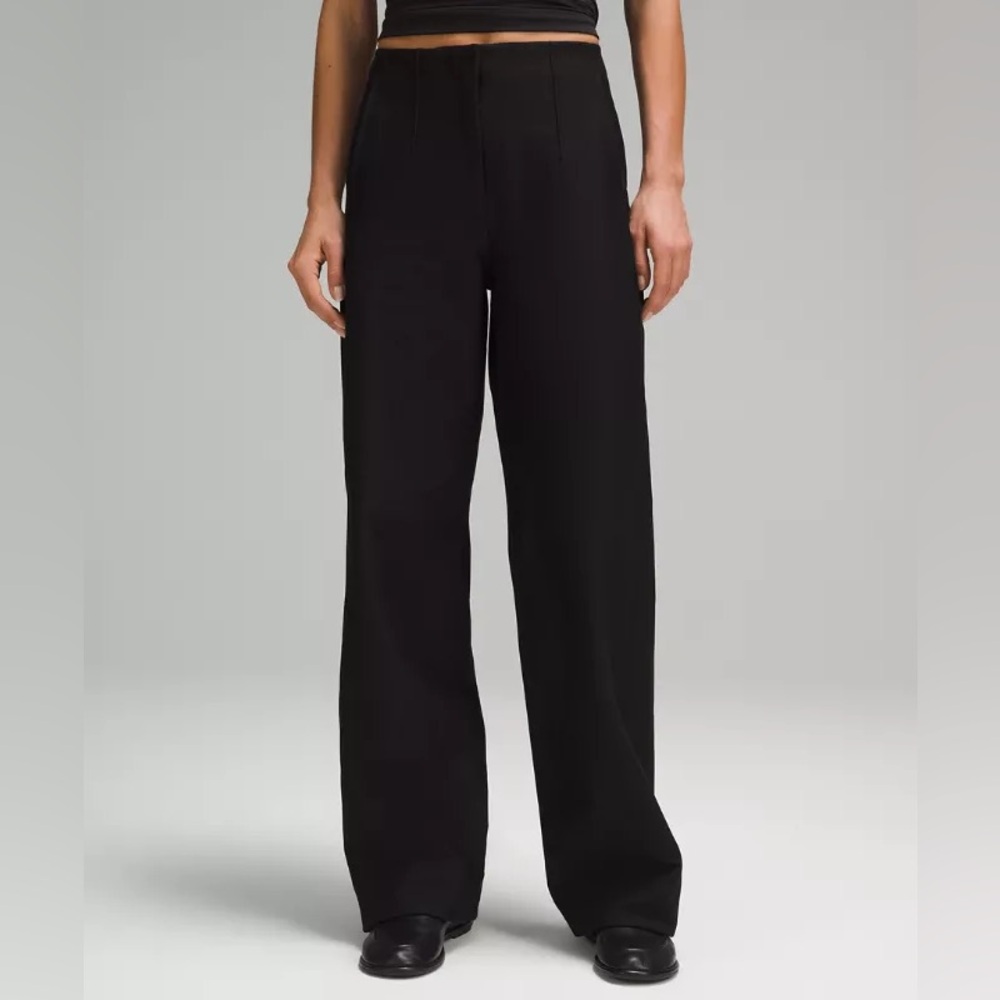 Lululemon Utilitech Relaxed Fit Mid-rise Trouser, sz 10 (blk) NWT